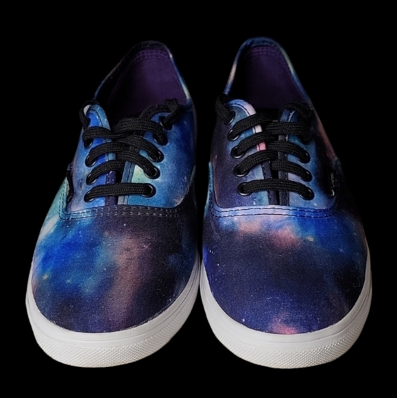 Vans Galaxy Shoes, Men's Size 6, Women's Size 7, Blue Turquoise Purple, Unisex - Picture 6 of 8